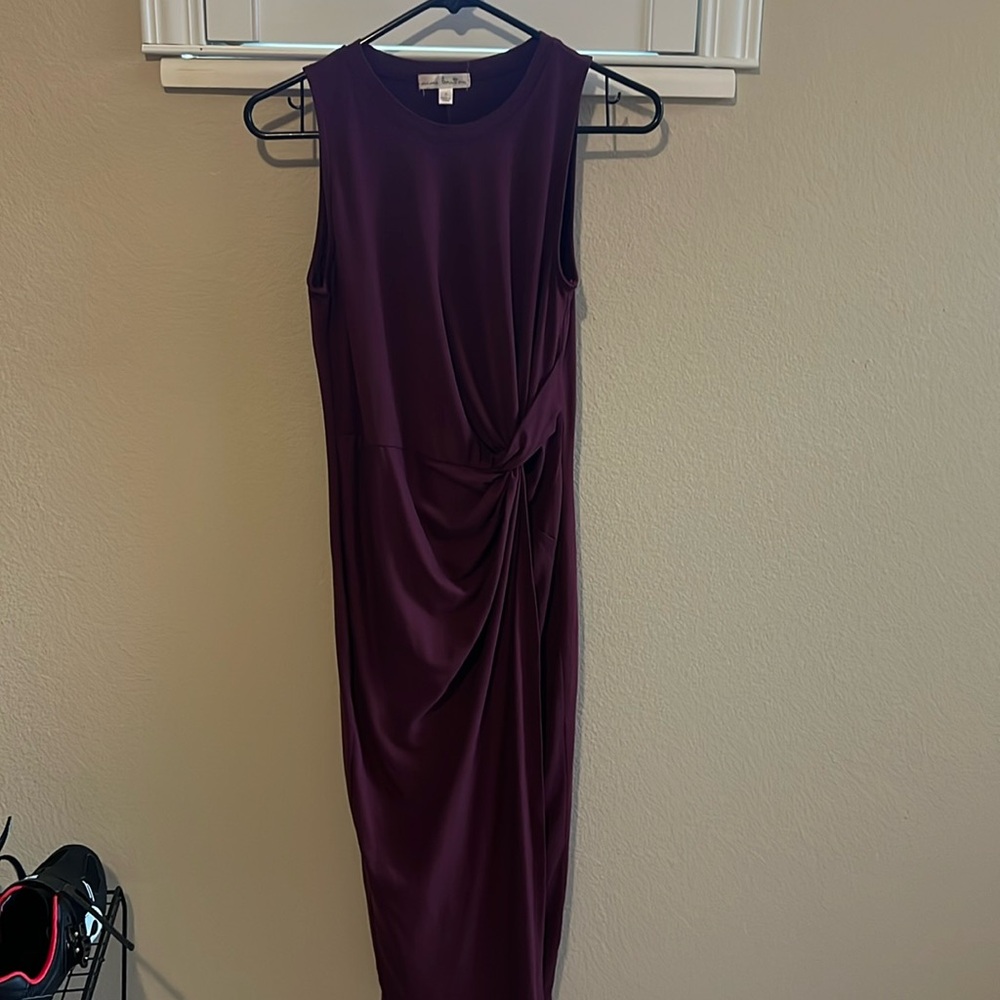 Worn once purple midi dress from Stitch Fix